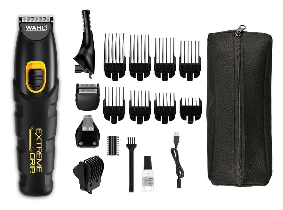 Extreme Grip Advanced Haarschneider Batterie/Akku 10 Aufsteckkämme 