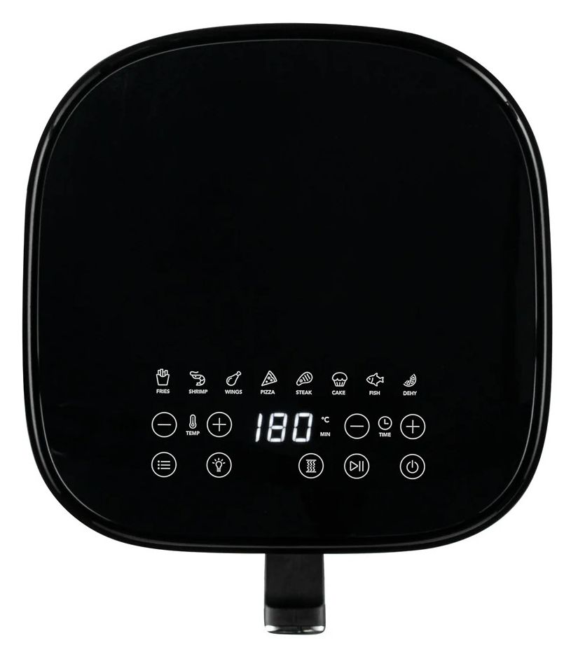 AFD-60B Dualfry Heißluftfritteuse 6 l 2200 W  (Schwarz) 