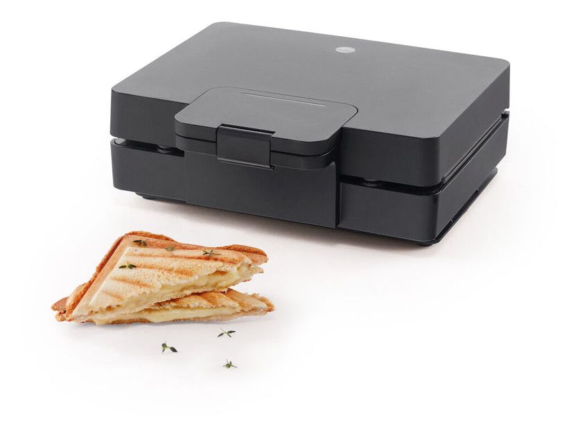 Easy Melt Sandwichmaker 1000 W für 2 Sandwiches  (Schwarz) 