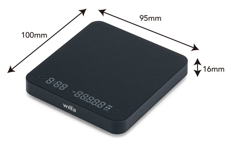 KS3B-1100 Elektronische Küchenwaage bis 1,1 kg Genauigkeit 0,1 g  (Schwarz) 