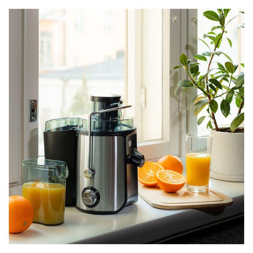 Squeezy 400 W  (Schwarz, Edelstahl) 