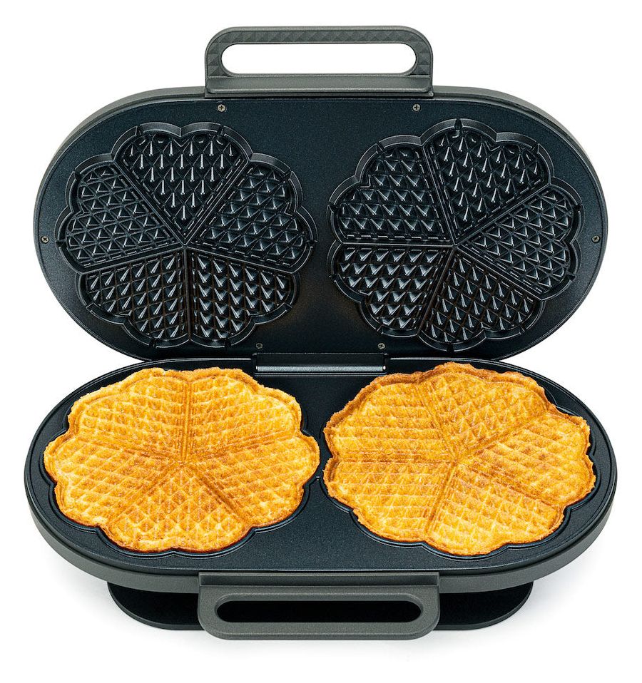 WM5DB-200P Joy Double Waffeleisen Herz (Form) für 10 Waffel(n) 1500 W 