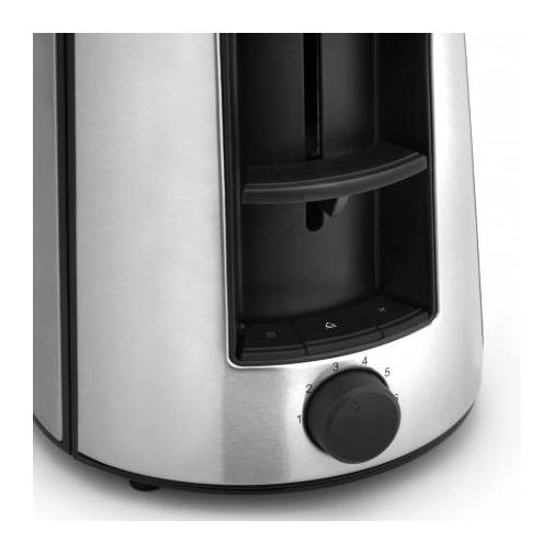 Bueno Pro Toaster 870 W 2 Scheibe(n) 6 Stufen  (Schwarz, Silber) 