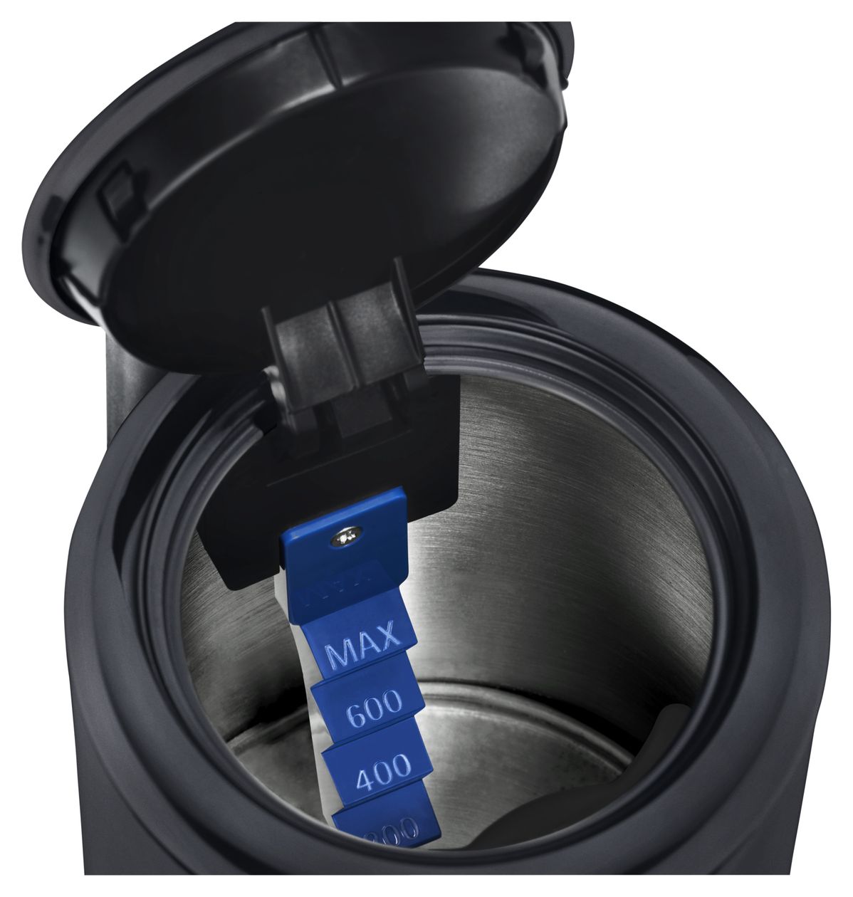 KÜCHENminis 0,8 l Wasserkocher 1800 W  (Schwarz) 