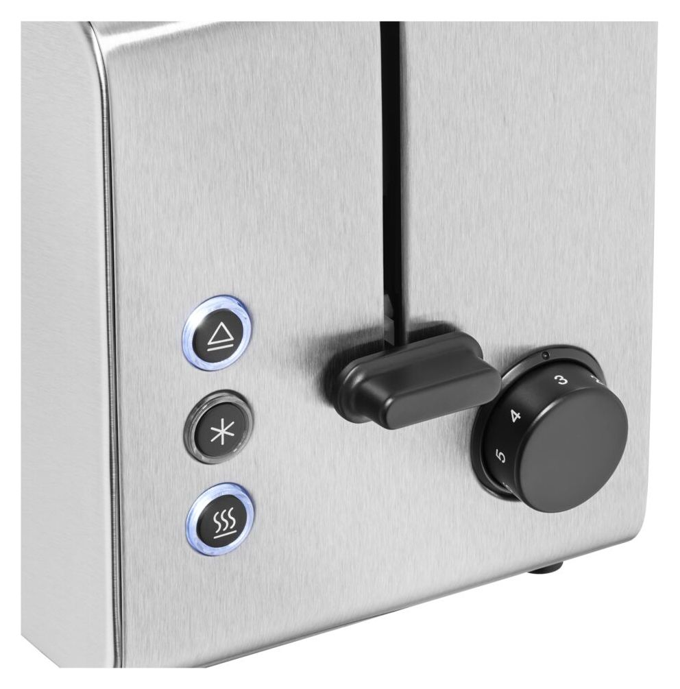 Stelio Toaster 1000 W 2 Scheibe(n) 7 Stufen  (Edelstahl) 