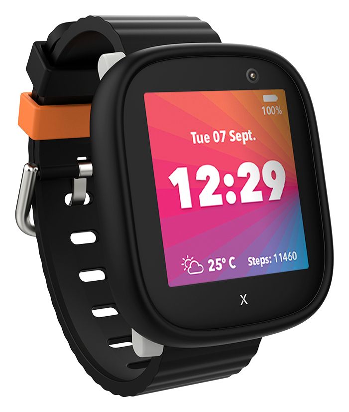 X6Play Digital  Smartwatch Rechteckig IP68 4G  (Schwarz) 