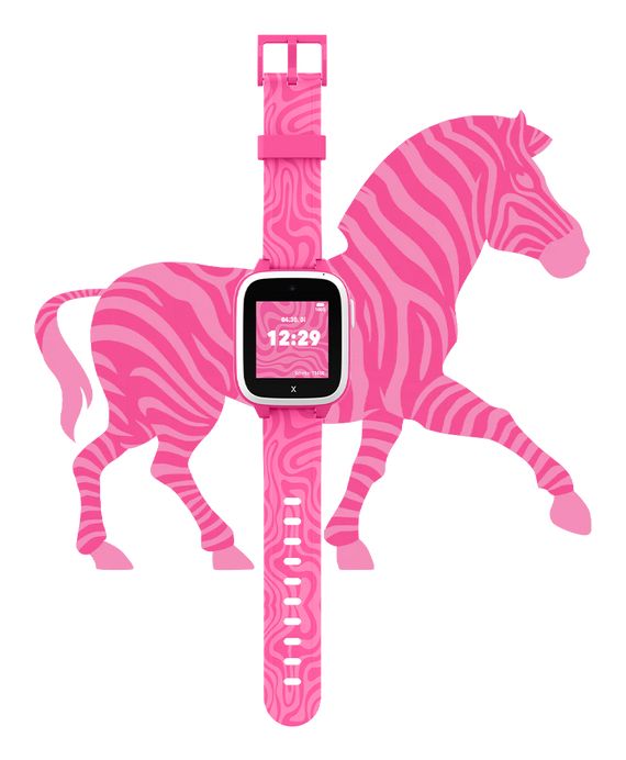 XGO3 Gen 2 Digital  Smartwatch Rechteckig IP68 4G  (Pink) 