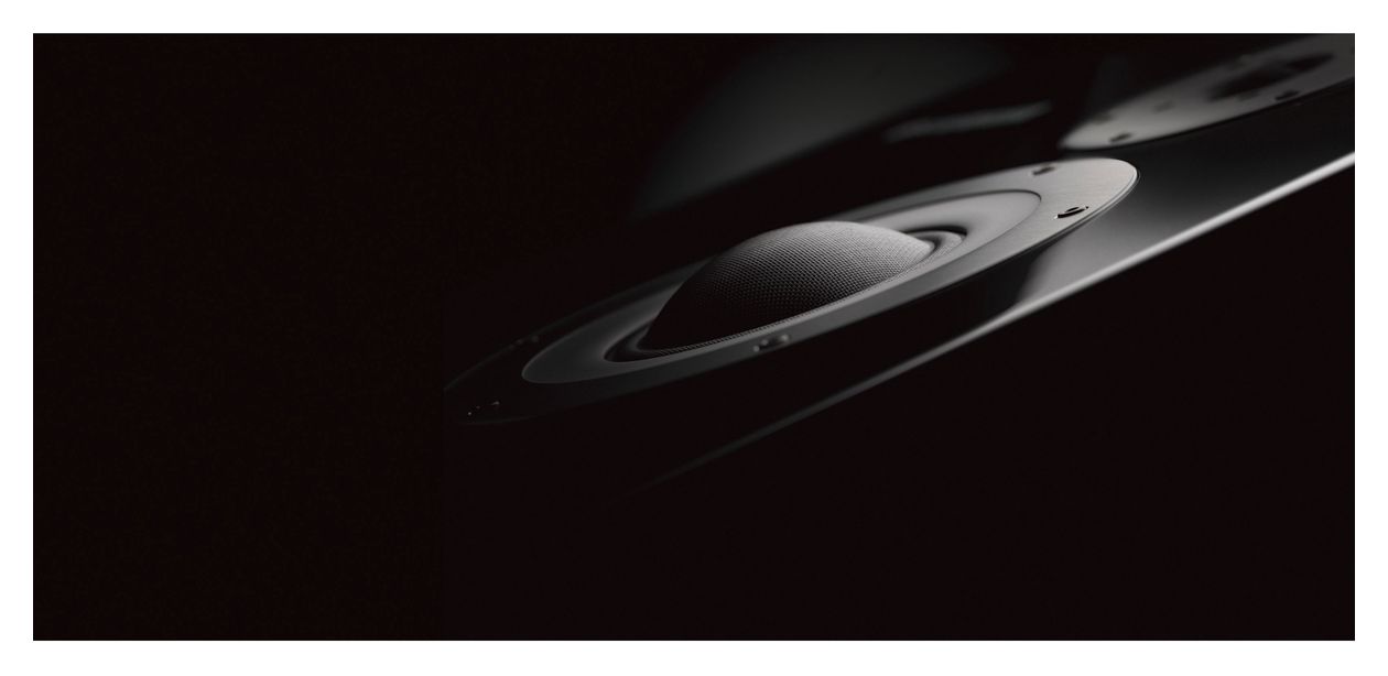 NS-5000 600 W 3-Wege Lautsprecher  (Schwarz) 