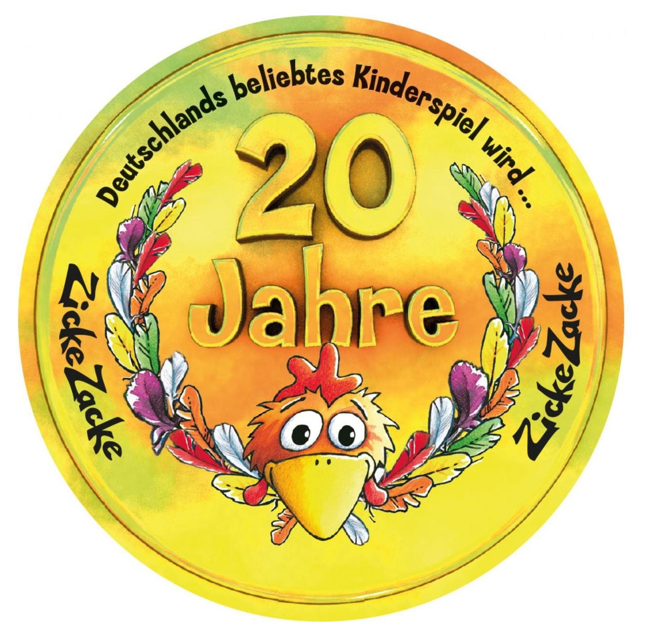 19981 Zicke Zacke Hühnerkacke Brettspiel bis zu 4 Spielern ab 4 Jahr(e) 