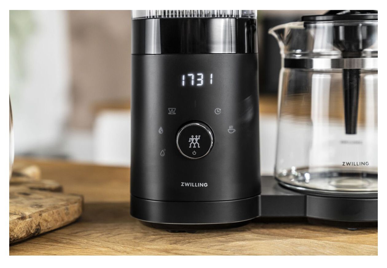 Enfinigy 12 Tassen Filterkaffeemaschine 1,5 l  (Schwarz) 