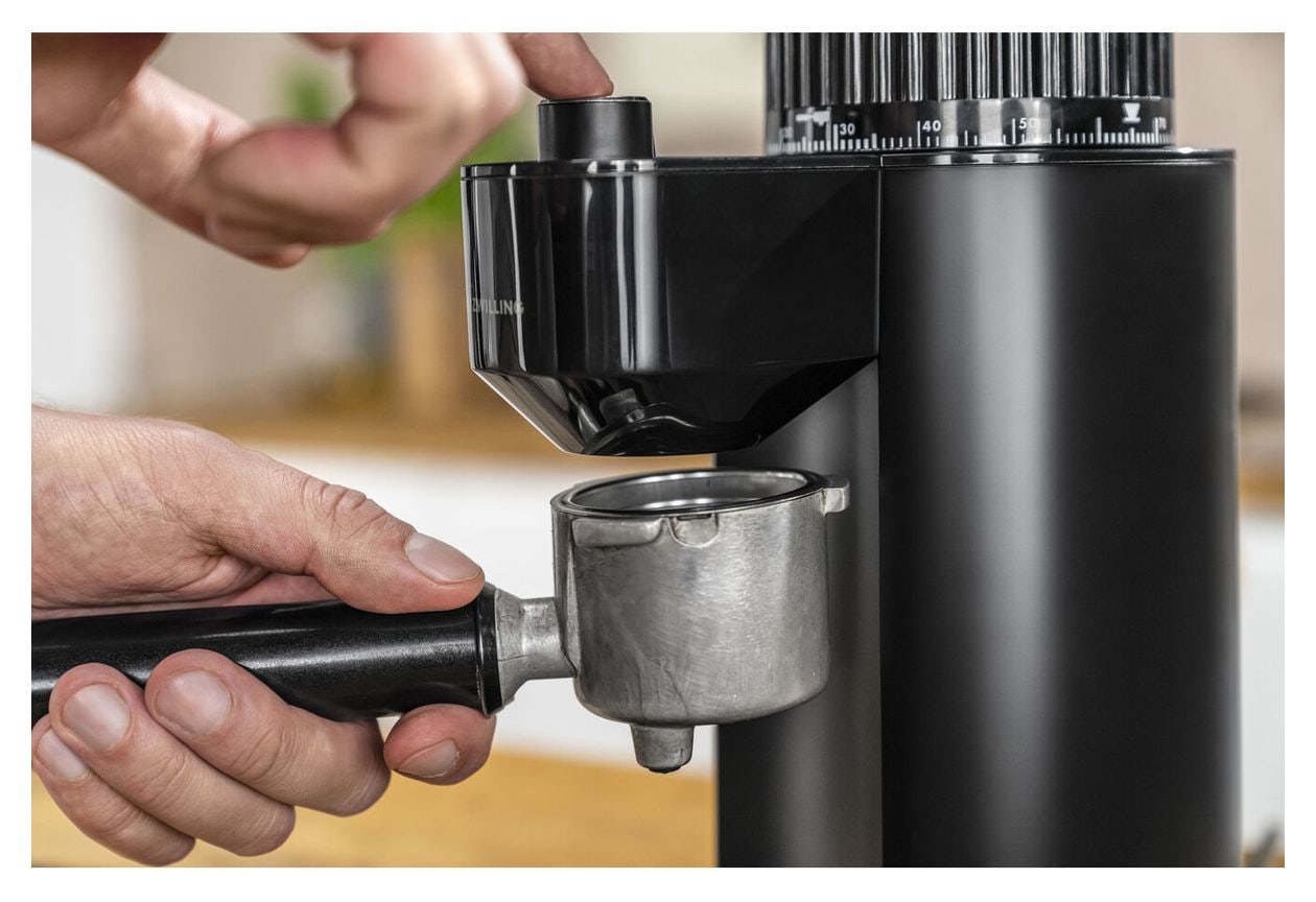 Enfinigy Kaffeemühle 135 W  (Schwarz) 