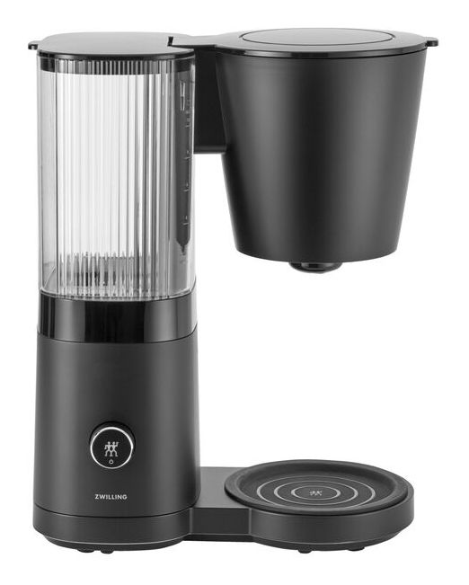Enfinigy 10 Tassen Thermo Filterkaffeemaschine 1,2 l  (Schwarz) 