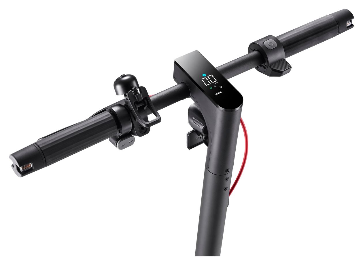 NES033 350 W E-Scooter 7,65 Ah bis 40 km Reichweite 19,2 kg  (Schwarz) 