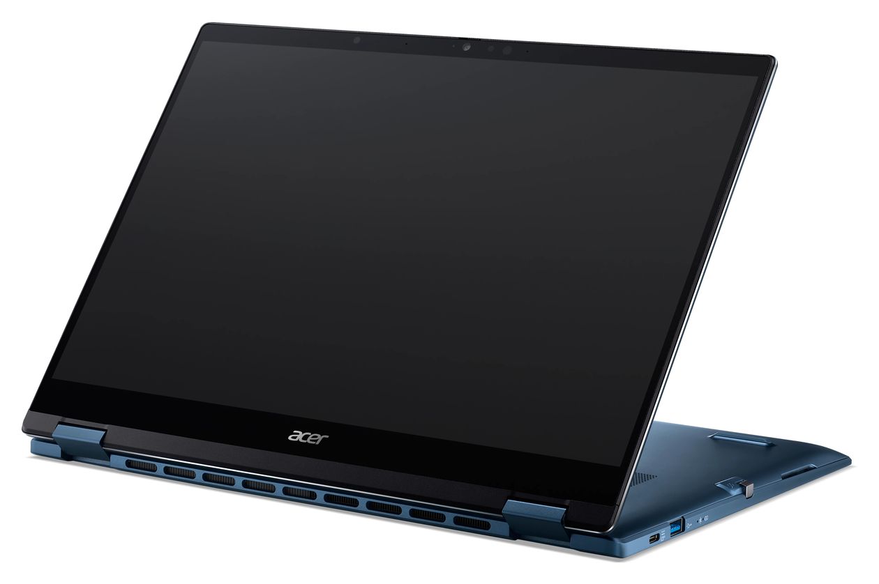 Swift Spin AI SFSP14-Q51T-X0AS WUXGA Notebook 35,6 cm (14 Zoll) 1920 x 1200 Pixel 16 GB Ram 512 GB SSD Windows 11 Home Qualcomm Snapdragon max. 4 GHz  (Blau) 
