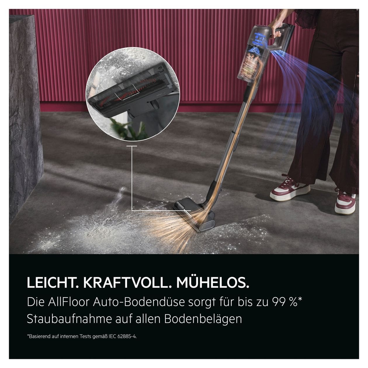 AP72UB21ES Ultimate 7000 Handstaubsauger Beutellos bis 40 min Laufzeit 21,6 V HEPA  (Grau) 