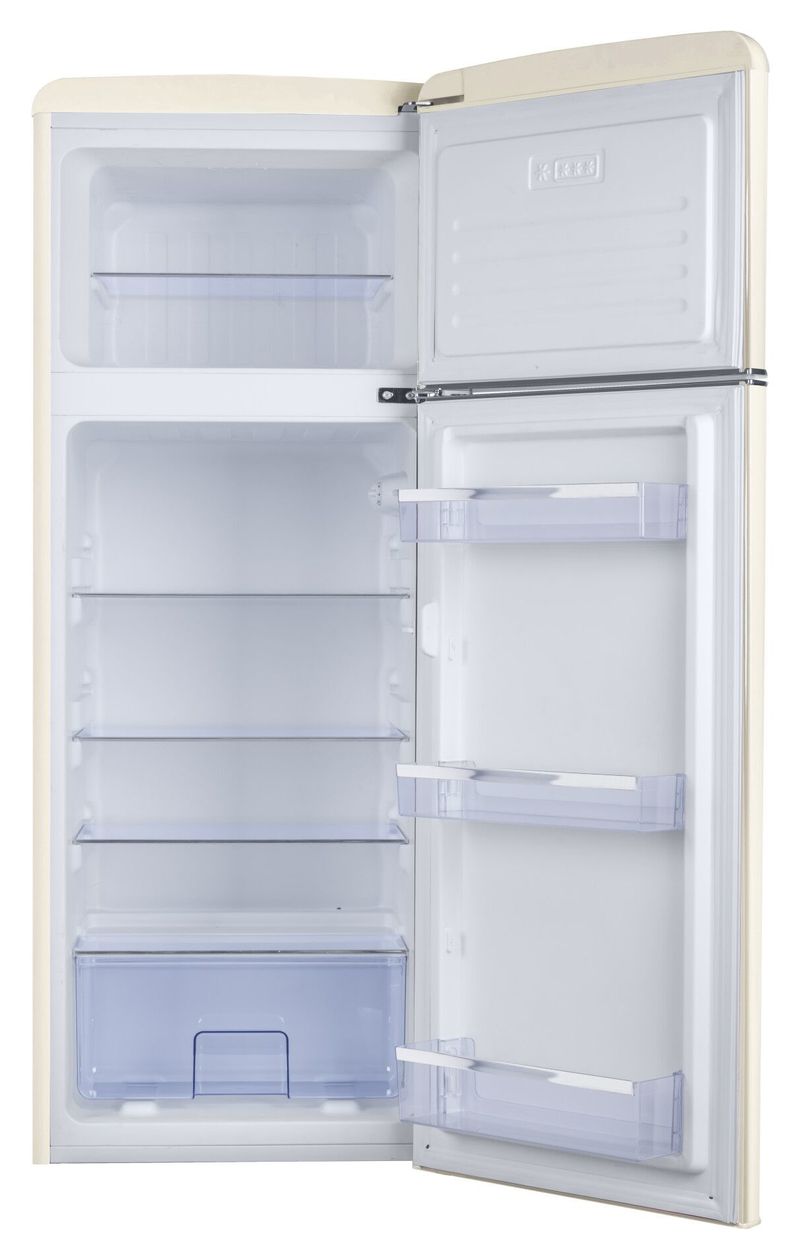 DTR374190B 162 l / 44 l Kühl-Gefrierkombi freistehend 144 kWh Jahr  (Beige) 