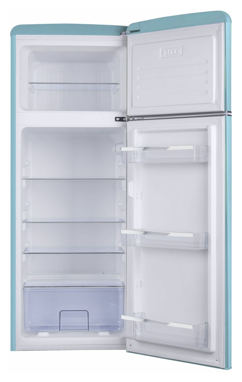 DTR374190T 162 l / 44 l Kühl-Gefrierkombi freistehend 144 kWh Jahr  (Türkis) 