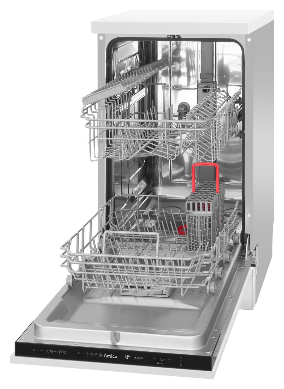 EGSPV587921 45 cm Geschirrspüler vollintegriert (ohne Front) Leise 10 Maßgedecke aquaStop Funktion 