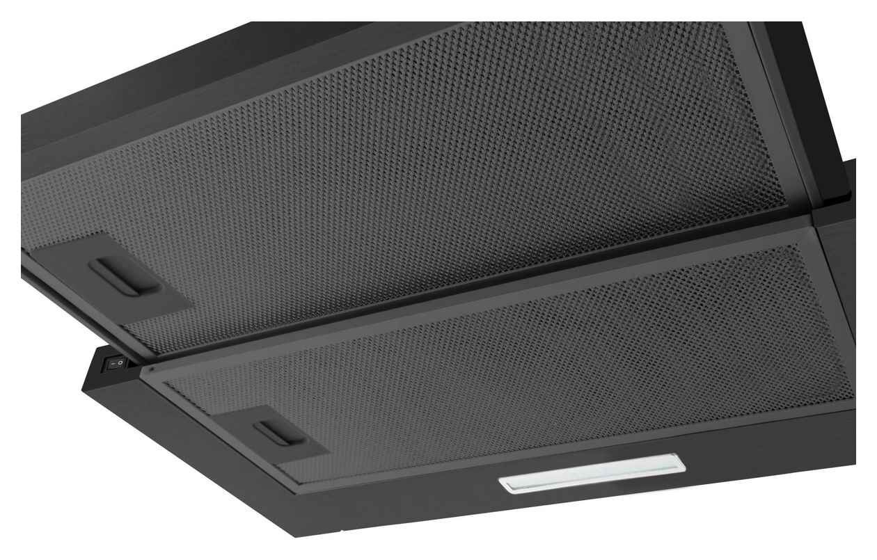 FH664635E Abluft/Umluft Dunstabzugshaube/Esse Einbau 60 cm (Schwarz) 