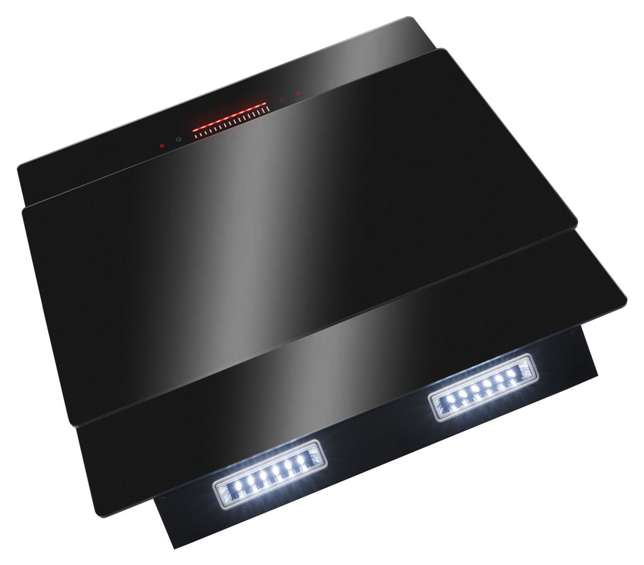 KHF664101S Abluft/Umluft Dunstabzugshaube/Esse Wand 60 cm (Schwarz) 