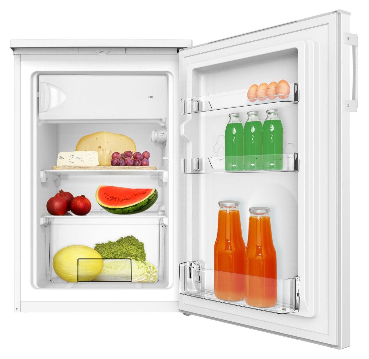 KS361300W 107 l / 94 l Tischkühlschrank EEK: C 87 kWh Jahr  (Weiß) 