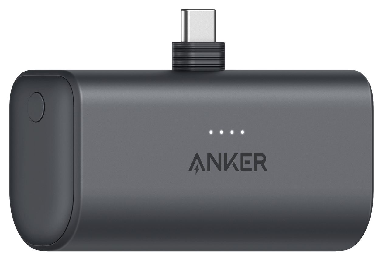 Nano 5000 mAh Powerbank USB Typ-C  (Schwarz) 