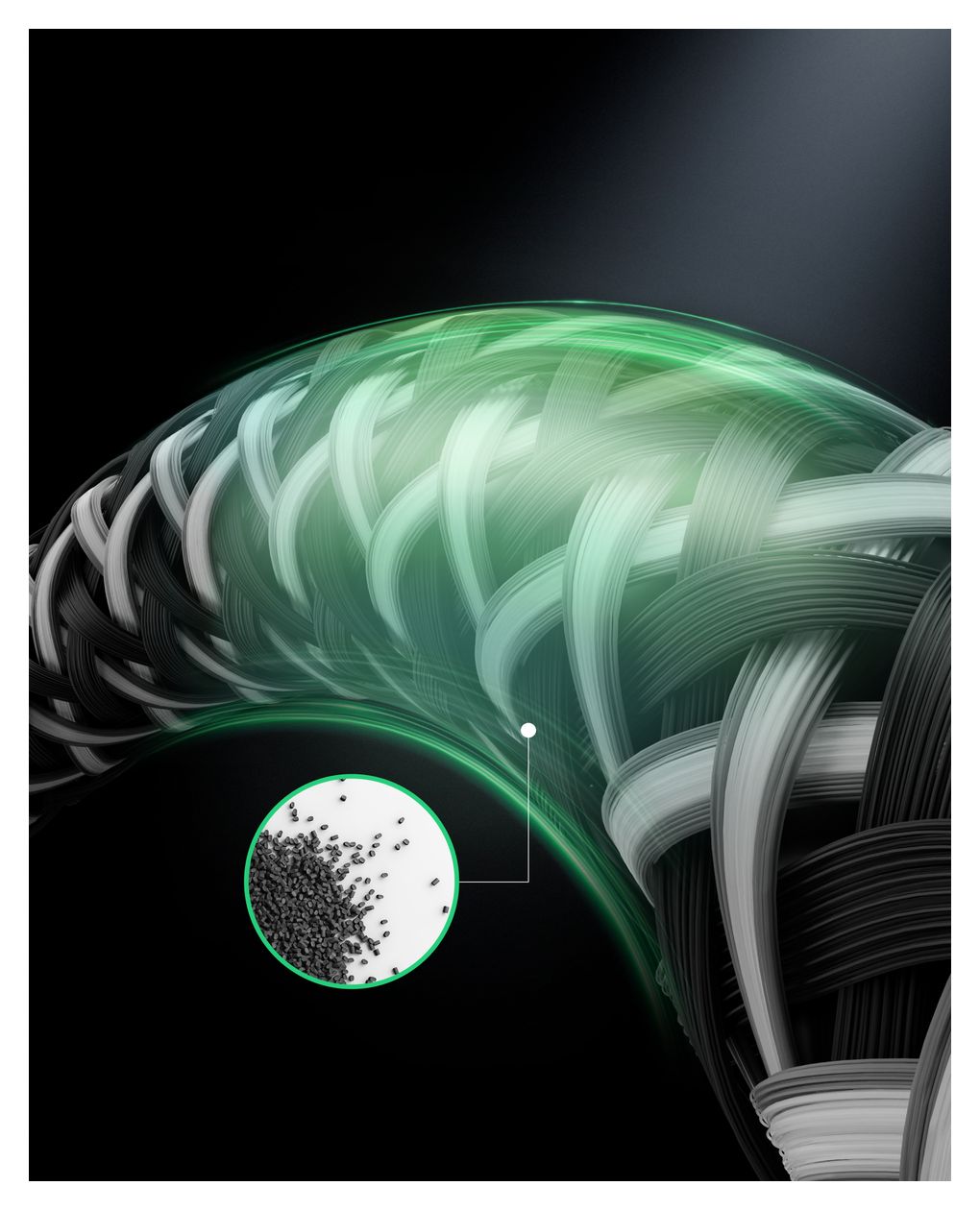 Prime Rundkabel USB C auf USB C Männlich 1,8 m 