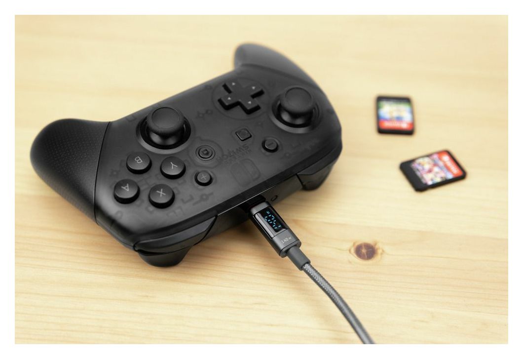 1700-0176 0,48 Gbit/s Rundkabel USB C auf USB C Männlich bis 140 W 1,2 m  (Anthrazit) 