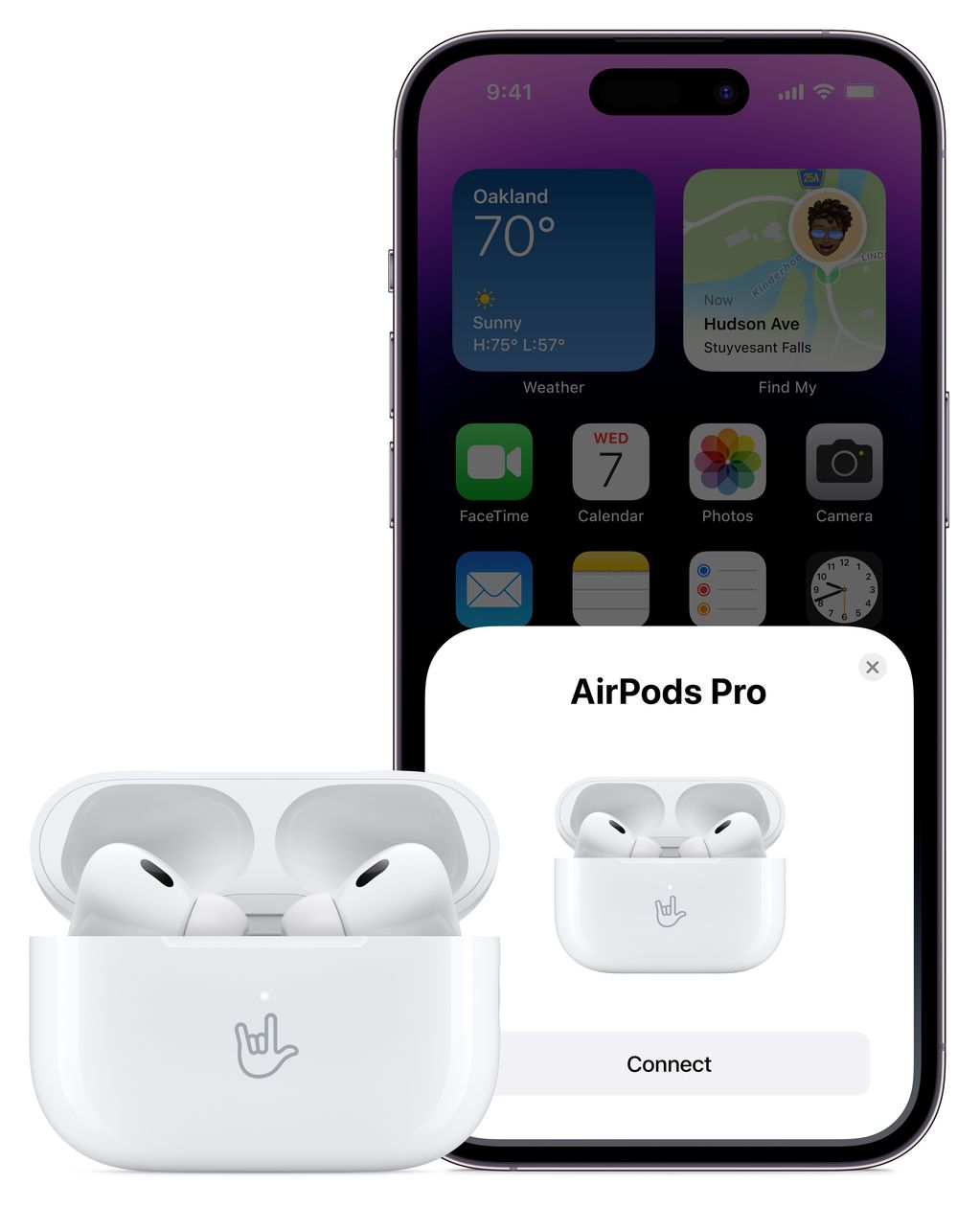 Apple AirPods Pro (2nd. Gen.) In-Ear Bluetooth Kopfhörer kabellos 6 h  Laufzeit IPX4 (Weiß) von expert Technomarkt