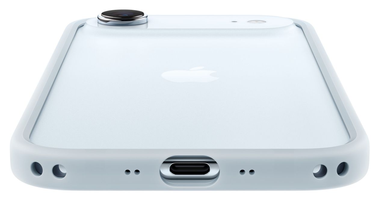 Bumper Cover für Apple iPhone Air  (Hellblau) 