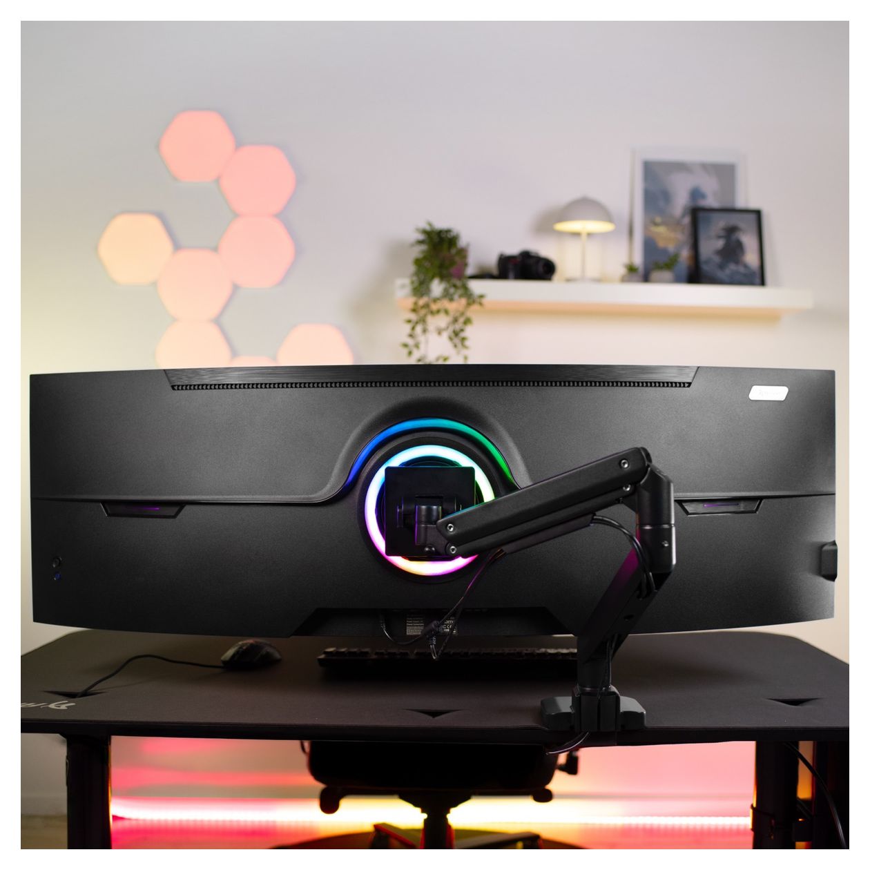 Alzare Neo Pro Monitorarm bis 20 kg  (Schwarz) 