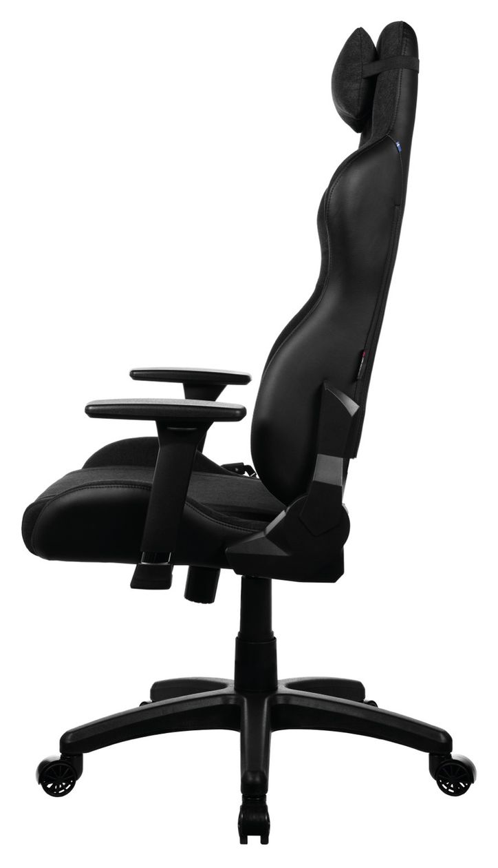 Avanti Soft Fabric Gamingstuhl bis 120 kg (Schwarz) 