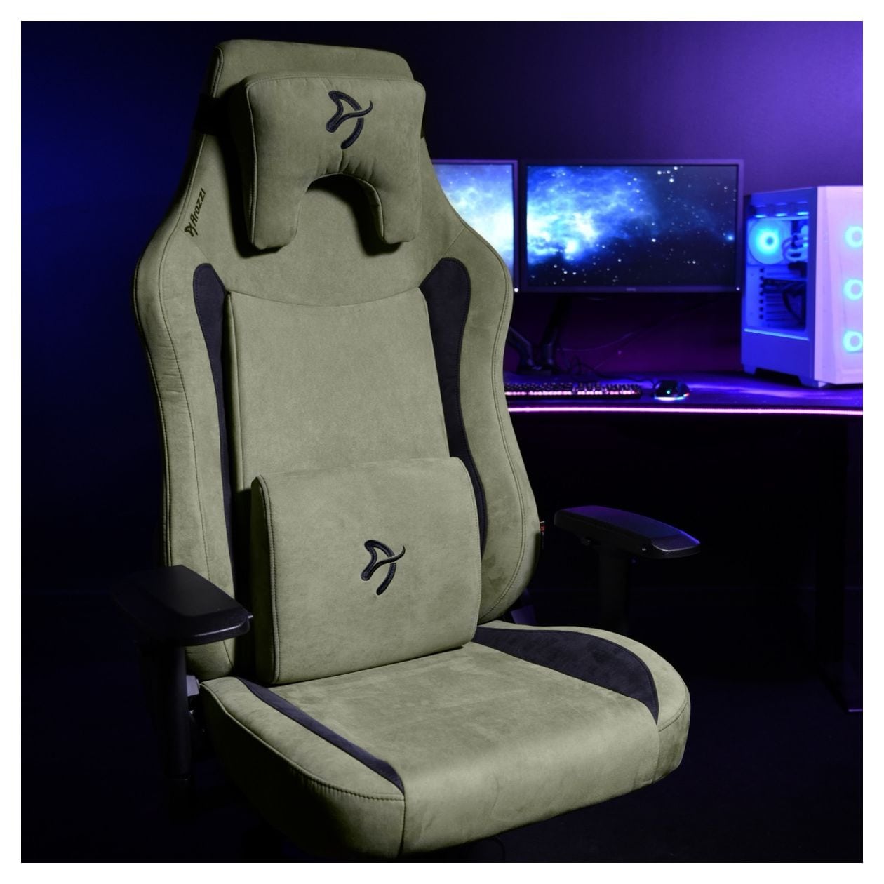 Vernazza XL Supersoft Gamingstuhl bis 170 kg (Grün) 