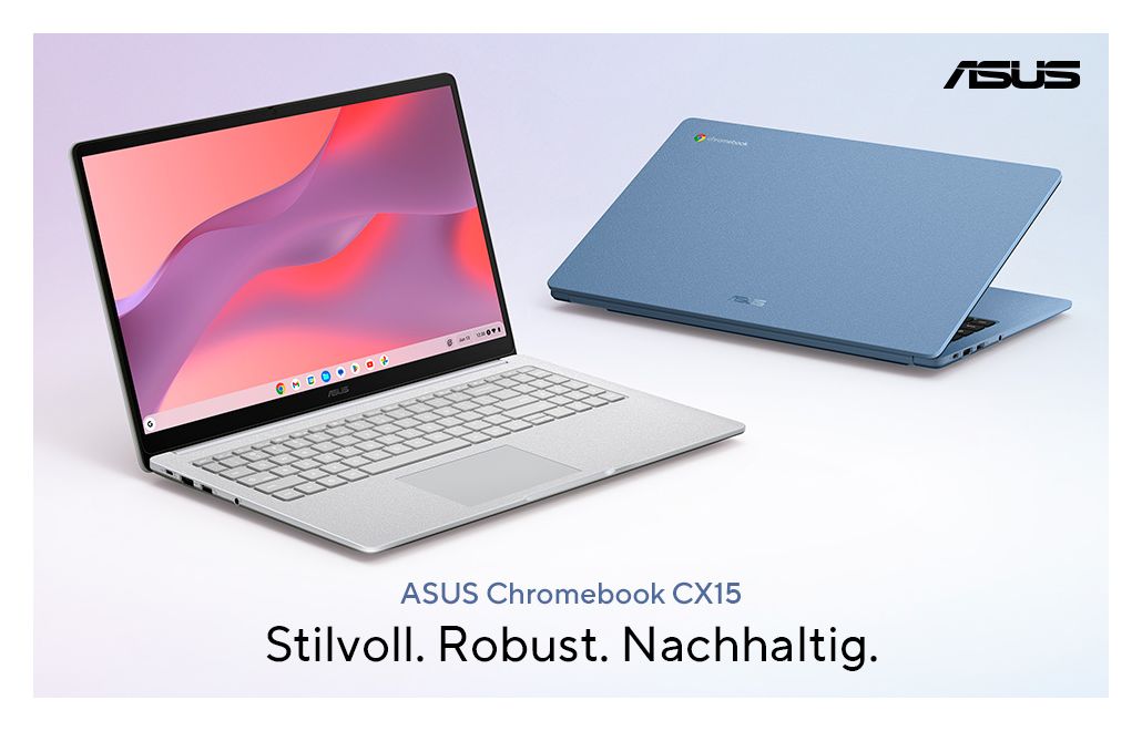 Chromebook CX1505CTA-S70268 Full HD Notebook 39,6 cm (15.6 Zoll) 8 GB RAM 128 GB eMMC ChromeOS Intel N  (Pink) 
