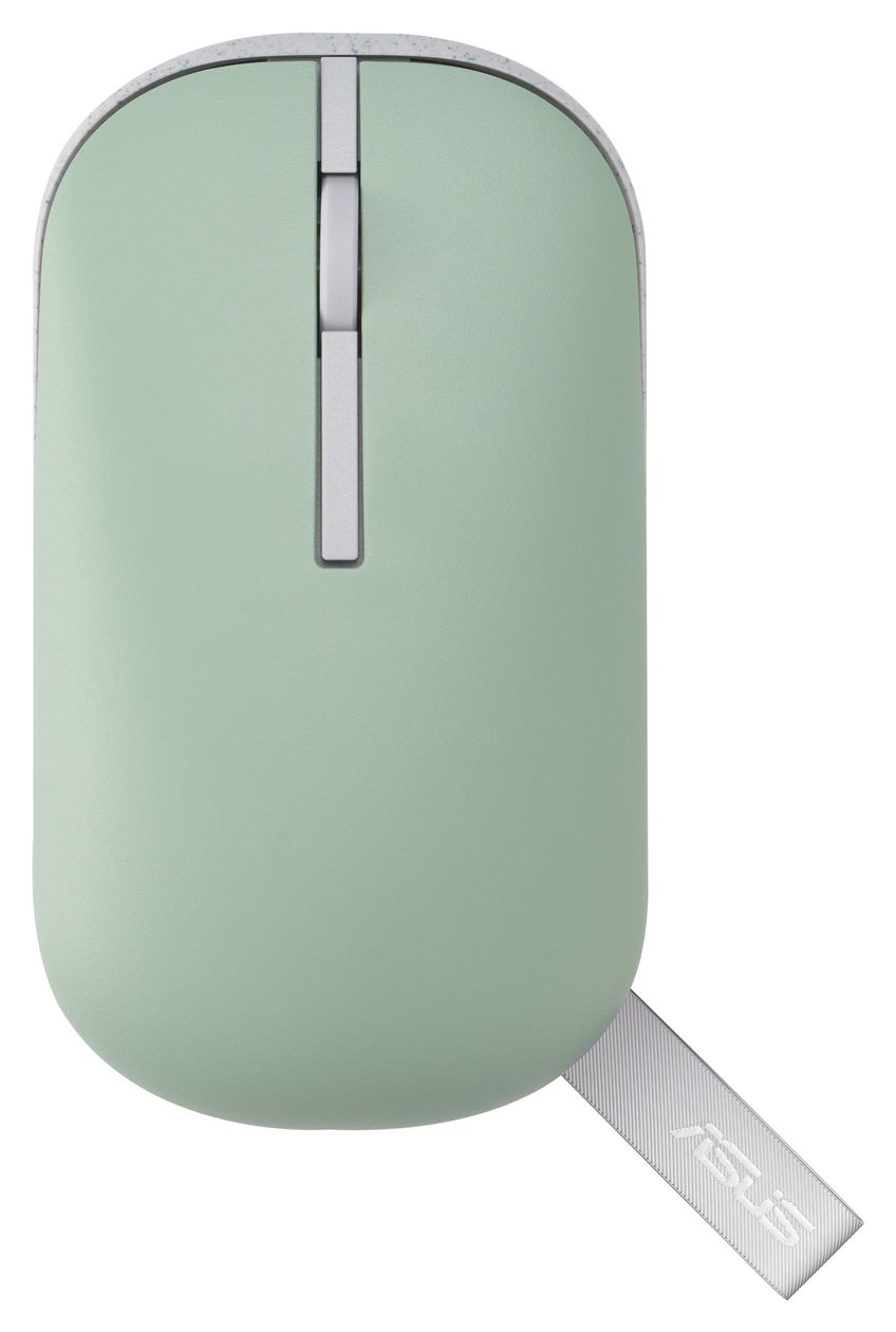 Marshmallow Mouse MD100 1600 DPI Büro Maus Optisch  (Beige, Grün) 