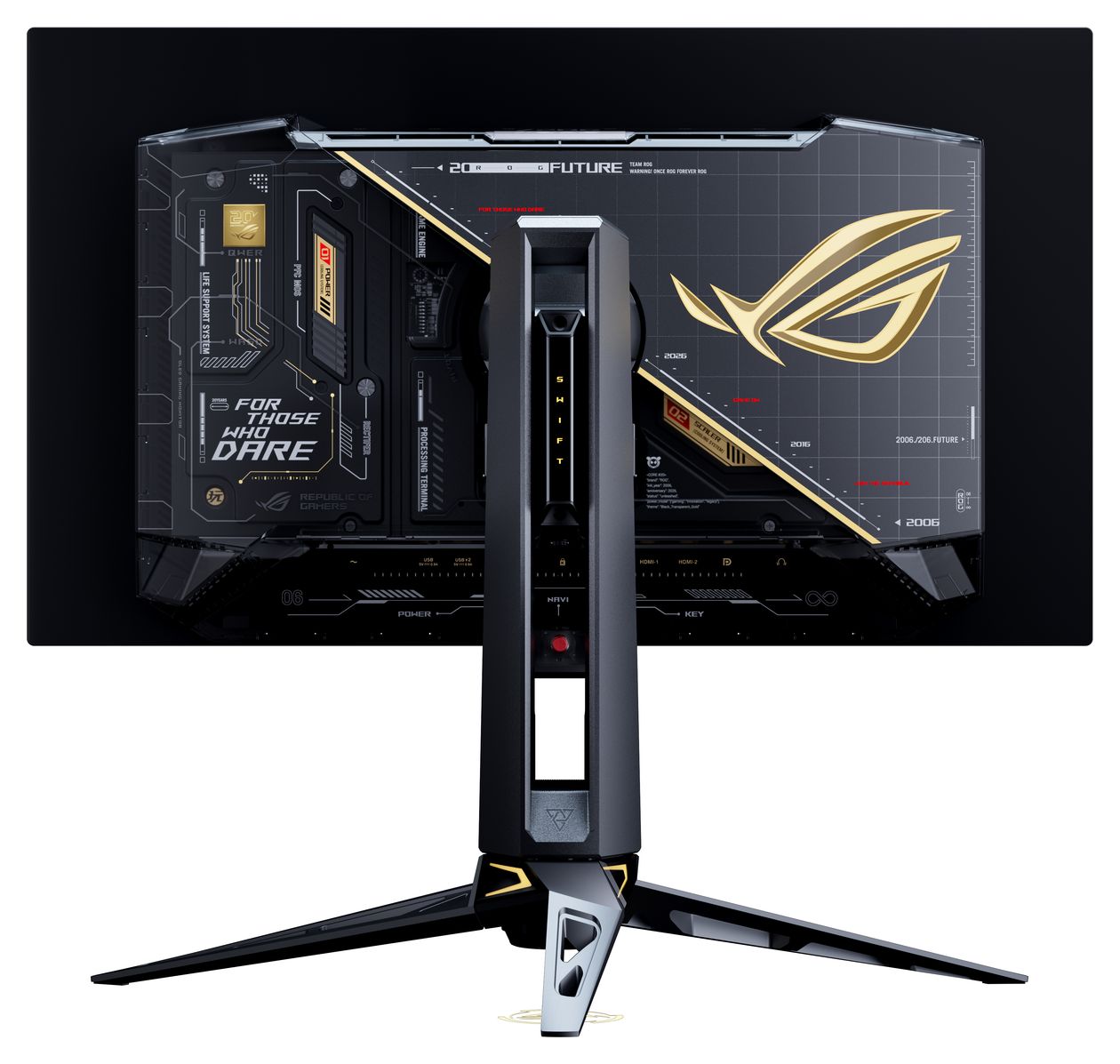 ROG Swift OLED PG27AQWP-G EDITION 20 Quad HD Monitor 67,3 cm (26.5 Zoll) 16:9 0,02 ms  (Schwarz) 