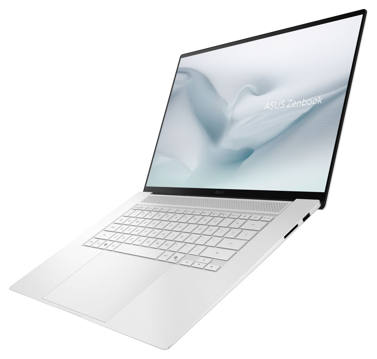 Zenbook S UM5606GA-SR334W 3K Notebook 40,6 cm (16 Zoll) 2880 x 1800 Pixel 32 GB Ram 1 TB SSD Windows 11 Home AMD Ryzen 9 max. 5 GHz  (Weiß) 