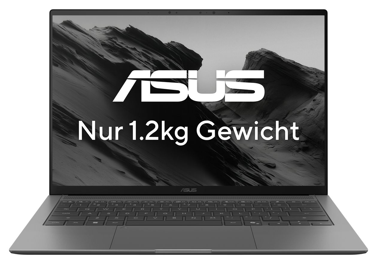 Zenbook S14 UX5406AA-SU207W 2K Ultra HD Notebook 35,6 cm (14 Zoll) 2880 x 1800 Pixel 1 TB SSD Windows 11 Home Intel Core Ultra 9 max. 4,9 GHz  (Grau) 