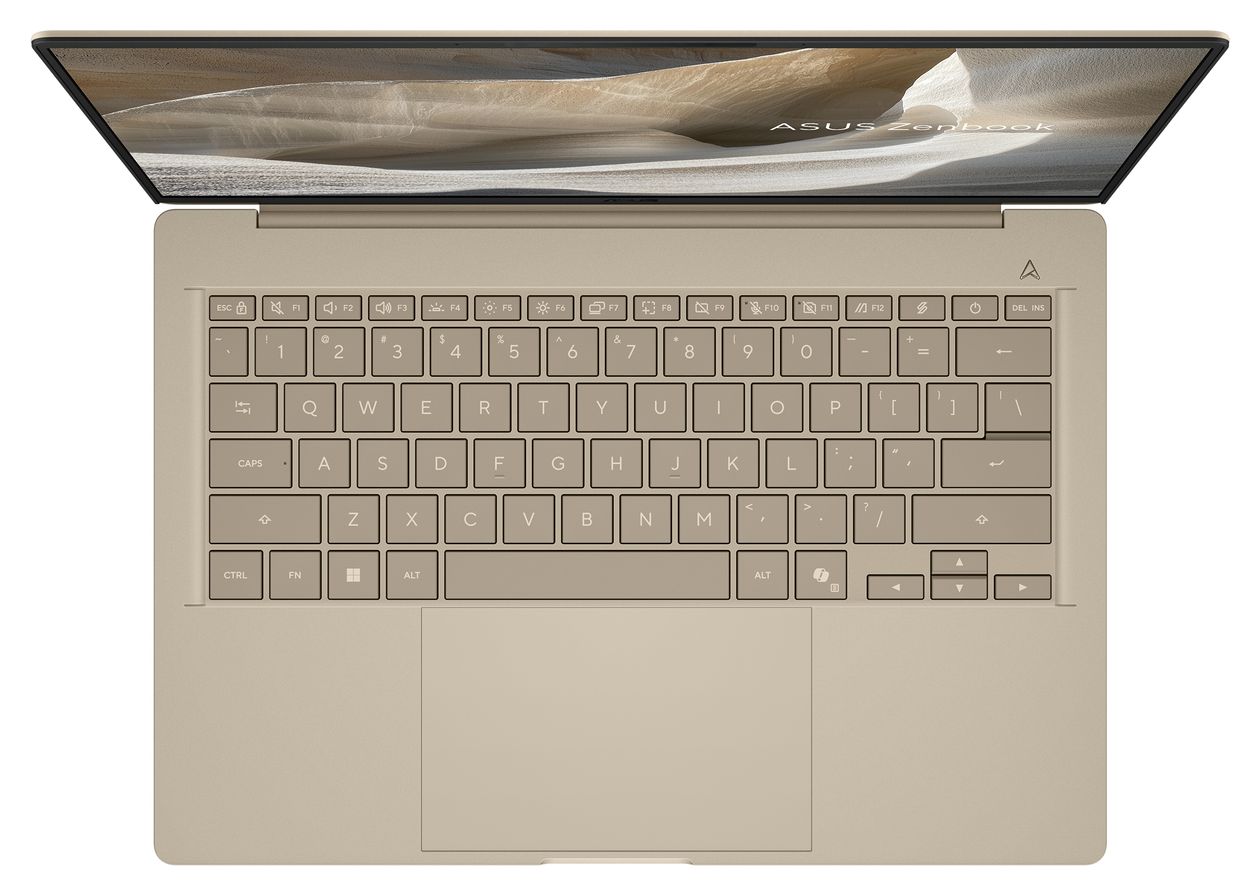 Zenbook UX3407QA-QD498W WUXGA Notebook 35,6 cm (14 Zoll) 1920 x 1200 Pixel 1 TB SSD Windows 11 Home Qualcomm Snapdragon max. 3 GHz  (Beige) 