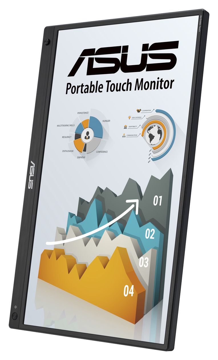 ZenScreen Touch MB16AHT Full HD Monitor 39,6 cm (15.6 Zoll) 16:9 5 ms 250 cd/m²  (Schwarz) 