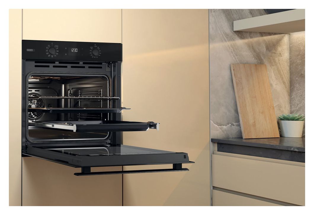 BBA2S85PU1K Einbaubackofen groß Dampfgaren AutoClean 
