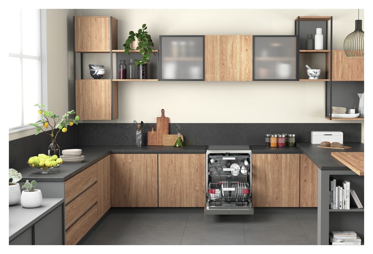 BFP5O41PLTX 60 cm Geschirrspüler freistehend Sehr leise 14 Maßgedecke 