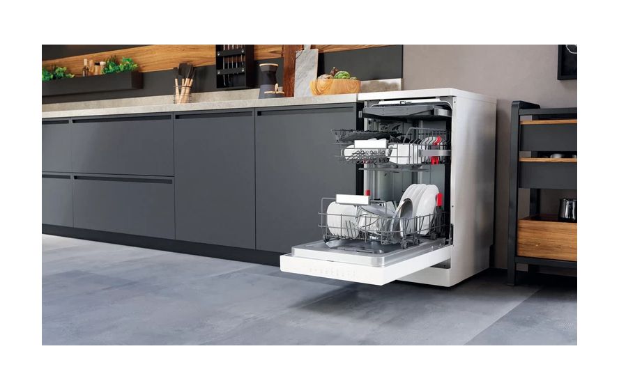 BSFO3O35PF 45 cm Geschirrspüler freistehend Leise 10 Maßgedecke 