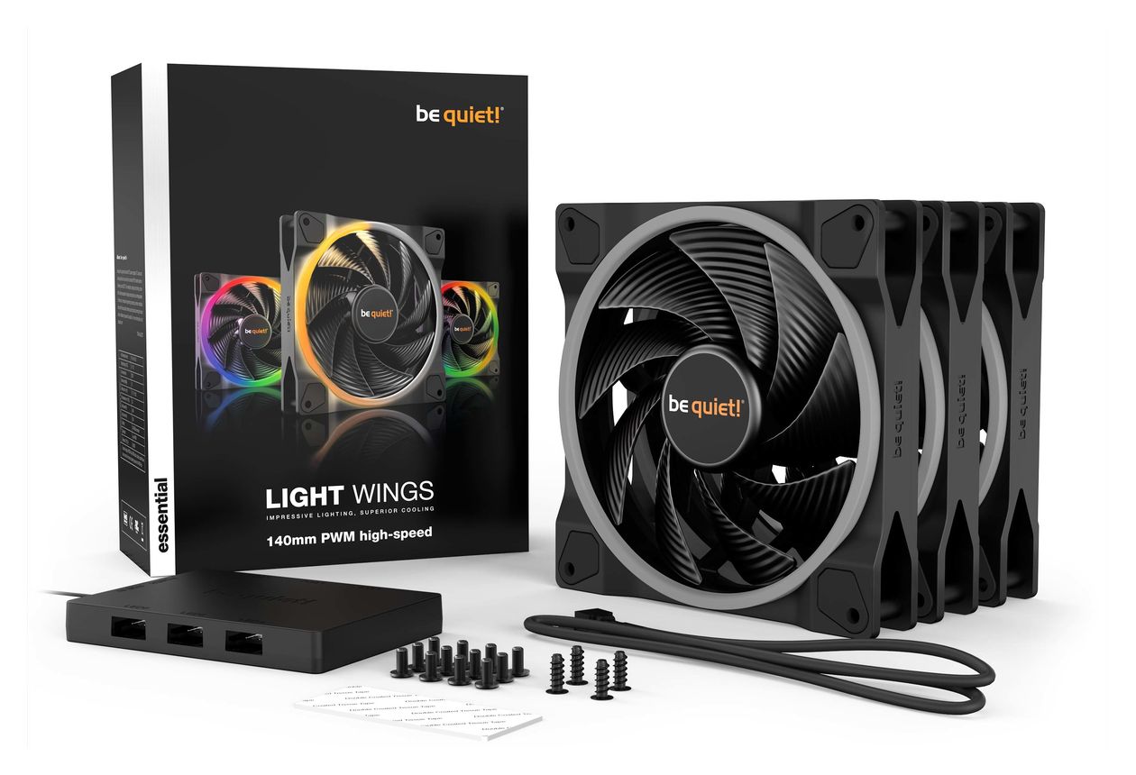 Light Wings | 140mm PWM Triple Pack high-speed 