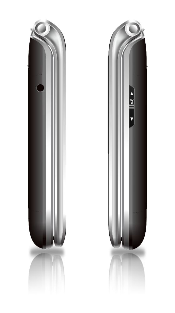 SL645 plus 2G Smartphone 7,11 cm (2.8 Zoll) 3 MP Single SIM  (Schwarz, Silber) 