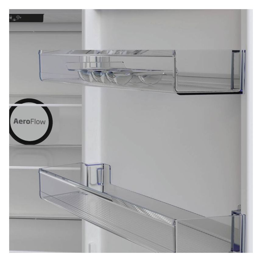 B5RCNA346HG 209 l / 92 l Kühl-Gefrierkombi freistehend NoFrost 200 kWh Jahr  (Grau) 