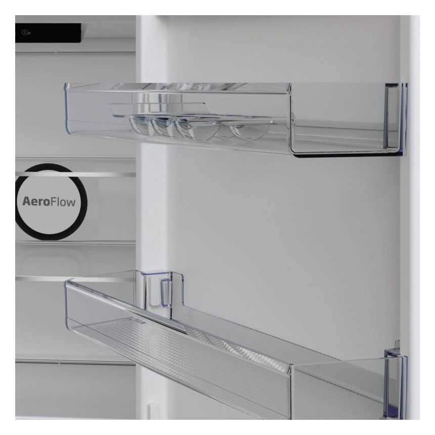 B5RCNA346HXB 209 l / 92 l Kühl-Gefrierkombi freistehend NoFrost 200 kWh Jahr  (Edelstahl) 