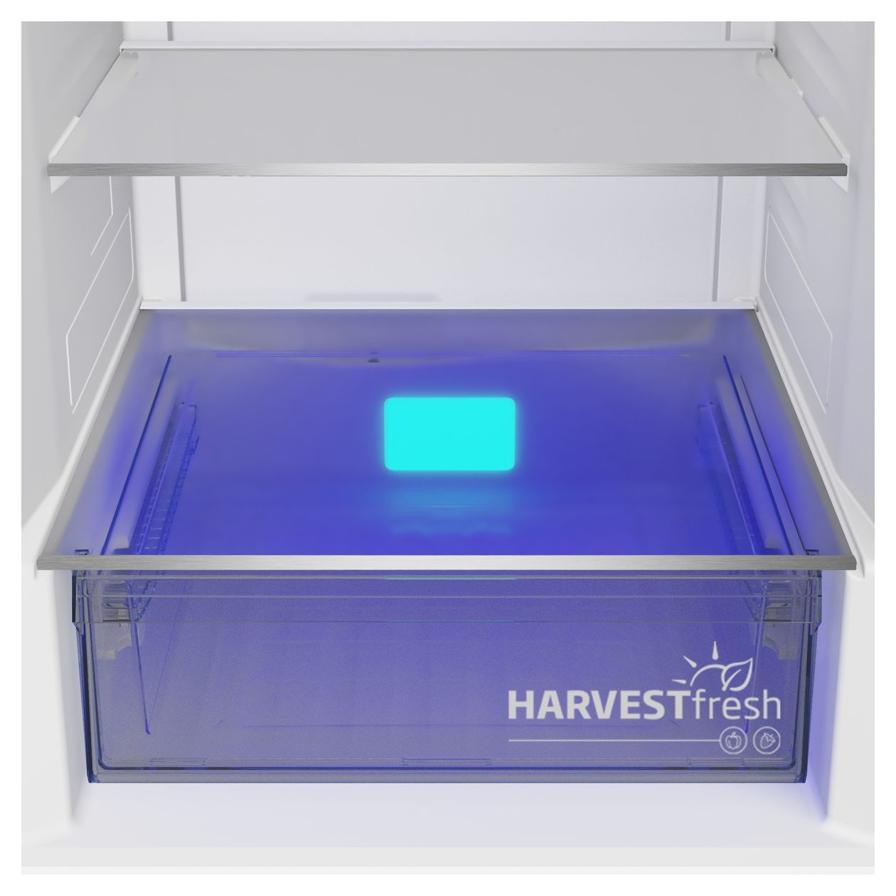 B5RCNE405HXB 249 l / 106 l Kühl-Gefrierkombi freistehend NoFrost 205 kWh Jahr  (Metallisch) 