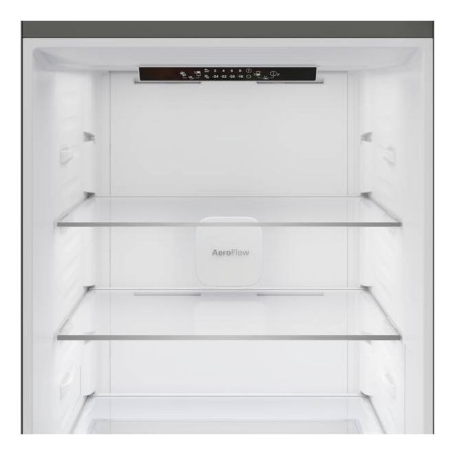 B7RCNA377HXP 252 l / 118 l Kühl-Gefrierkombi freistehend NoFrost 145 kWh Jahr  (Edelstahl) 