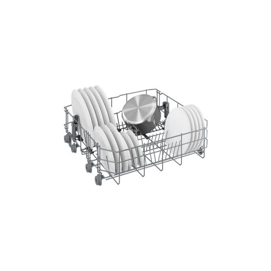 BDFN26430S 60 cm Geschirrspüler freistehend Leise 14 Maßgedecke Restwärme 